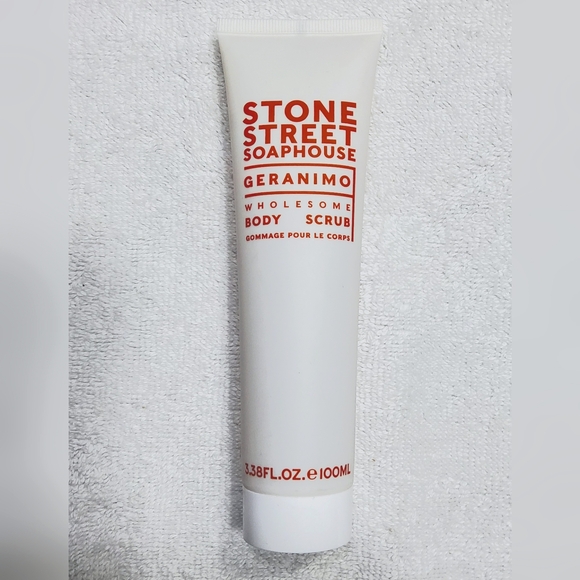 STONE STREET SOAPHOUSE Geranimo Wholesome Body Scrub 100ml BRAND NEW/SEALED - Picture 2 of 4